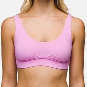 Prana Mallorca Swim Top Women's Small Cosmos Padded Bikini Beach Vacation Sporty